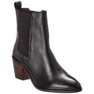 Dune London Pasil Leather Boot, Black
